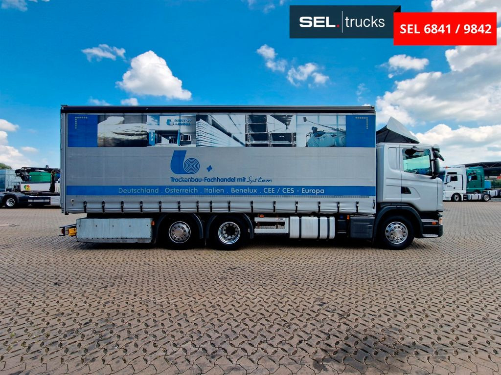 Scania G 410 /Retarder /mit Mitnahmestapler /Lenkachse - Camião de lona: foto 4 Scania G 410 /Retarder /mit Mitnahmestapler /Lenkachse - Camião de lona: foto 4