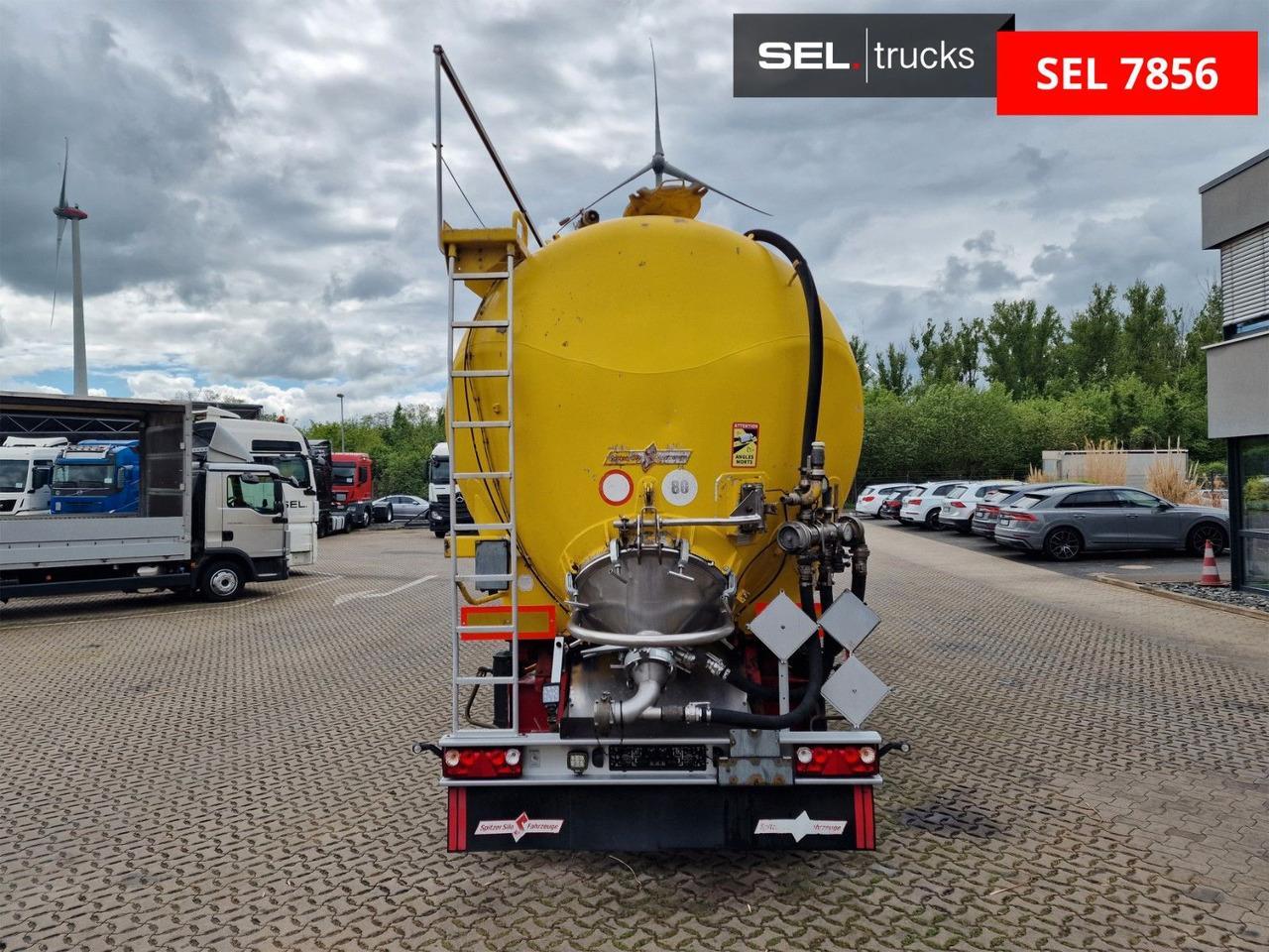 Semirreboque silo Spitzer SK2766 CAL GGVS / Kippsilo / 66m3 / ADR AT: foto 6