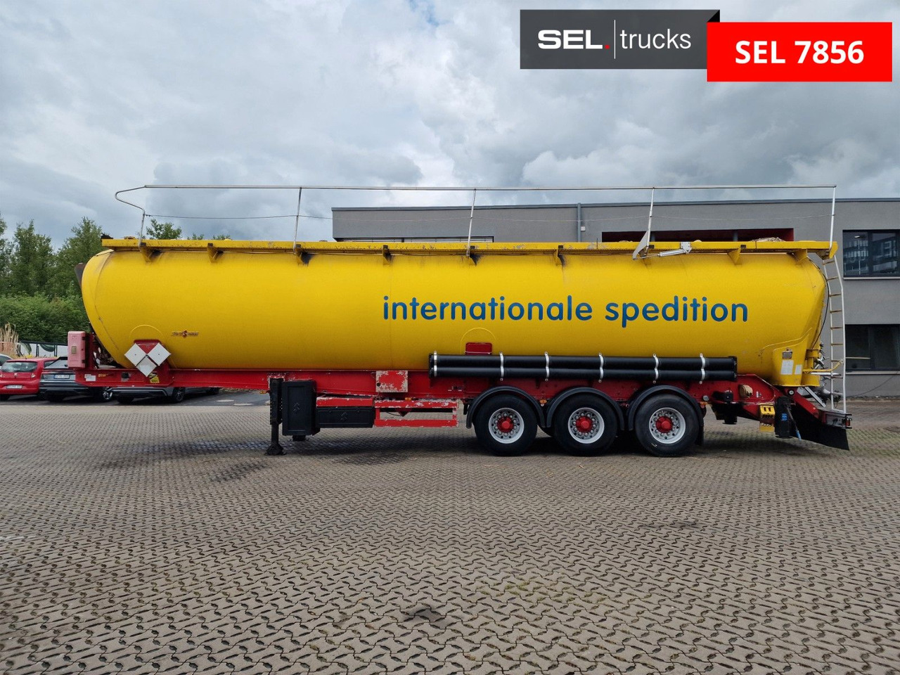 Semirreboque silo Spitzer SK2766 CAL GGVS / Kippsilo / 66m3 / ADR AT: foto 8