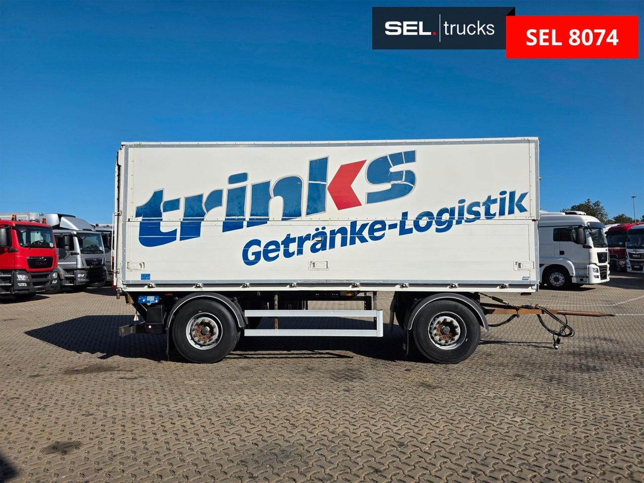 System Trailer PRASL 18 / Ladebordwand - Reboque transporte de bebidas: foto 4 System Trailer PRASL 18 / Ladebordwand - Reboque transporte de bebidas: foto 4