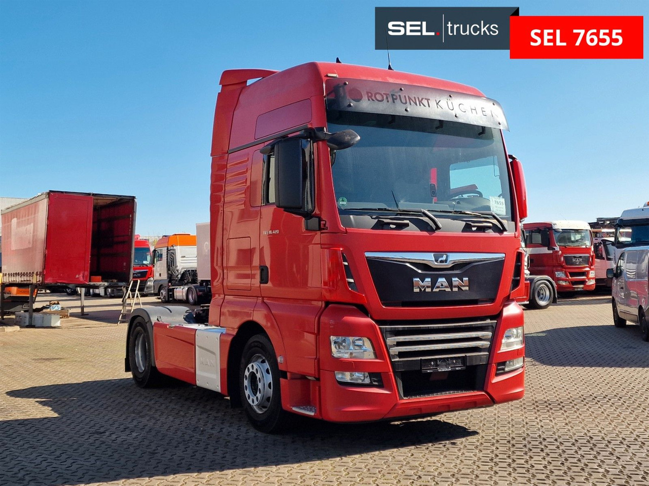 MAN TGX 18.420 4X2 BLS / Retarder /Xenon /Standklima - Tractor: foto 3 MAN TGX 18.420 4X2 BLS / Retarder /Xenon /Standklima - Tractor: foto 3