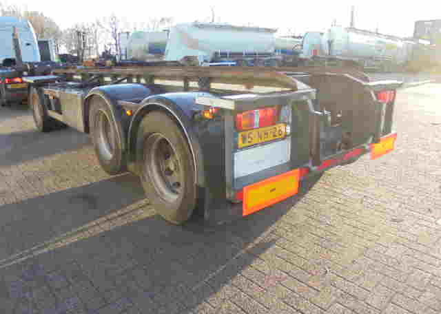 Burg 10-18 NL KENTEKEN APK TOT 09-2025 - Reboque transportador de contêineres/ Caixa móvel: foto 3 Burg 10-18 NL KENTEKEN APK TOT 09-2025 - Reboque transportador de contêineres/ Caixa móvel: foto 3