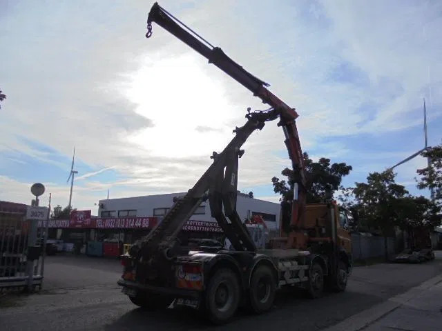 DAF 85.360 8X4 - Camião com sistema de cabo, Camião grua: foto 4 DAF 85.360 8X4 - Camião com sistema de cabo, Camião grua: foto 4