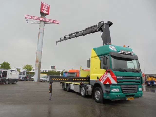 DAF FAD 85-460 8X4 - Camião de caixa aberta/ Plataforma, Camião grua: foto 2 DAF FAD 85-460 8X4 - Camião de caixa aberta/ Plataforma, Camião grua: foto 2