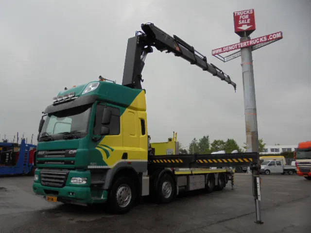 DAF FAD 85-460 8X4 - Camião de caixa aberta/ Plataforma, Camião grua: foto 1 DAF FAD 85-460 8X4 - Camião de caixa aberta/ Plataforma, Camião grua: foto 1