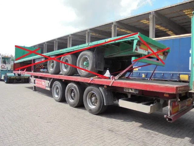Fruehauf ONCR 39-327 A - Semi-reboque plataforma/ Caixa aberta: foto 4 Fruehauf ONCR 39-327 A - Semi-reboque plataforma/ Caixa aberta: foto 4