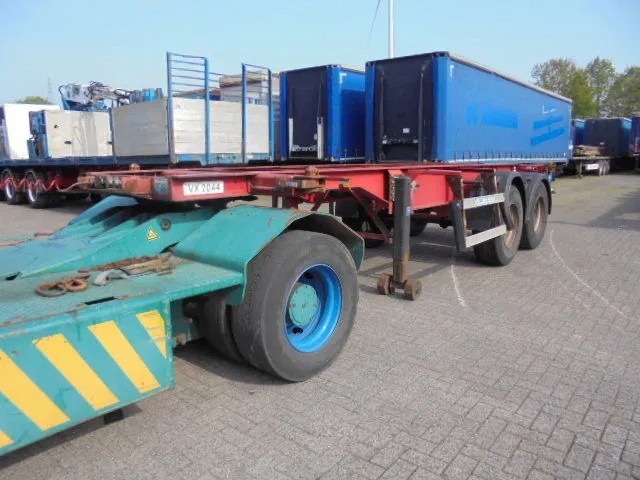Groenewegen 20 CC-10-18 - Semi-reboque transportador de contêineres/ Caixa móvel: foto 1 Groenewegen 20 CC-10-18 - Semi-reboque transportador de contêineres/ Caixa móvel: foto 1