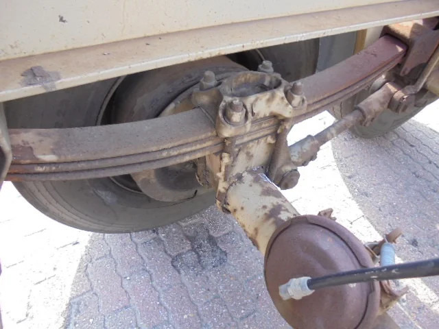 Semi-reboque transportador de contêineres/ Caixa móvel Groenewegen 20CC-15-18 STEEL SPRINGS: foto 10
