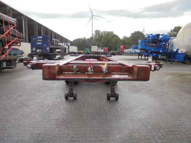 Krone SZC 20 Z STEEL SUSPENSION NL KENTEKEN - Semi-reboque transportador de contêineres/ Caixa móvel: foto 2 Krone SZC 20 Z STEEL SUSPENSION NL KENTEKEN - Semi-reboque transportador de contêineres/ Caixa móvel: foto 2