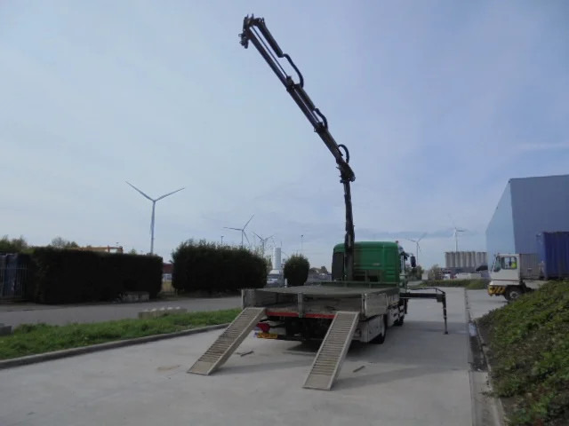 MAN TGL 12.220 - Camião de caixa aberta/ Plataforma, Camião grua: foto 2 MAN TGL 12.220 - Camião de caixa aberta/ Plataforma, Camião grua: foto 2