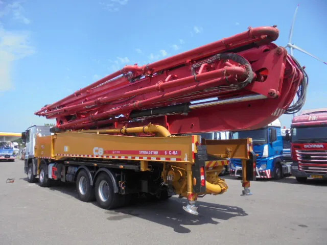 Autobomba de betão Mercedes-Benz Actros 4144 8X4 SANY 56M BETONPOMP: foto 8