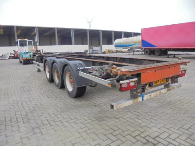Pacton BPM 00-18 ACXXX NL TRAILER - Semi-reboque transportador de contêineres/ Caixa móvel: foto 4 Pacton BPM 00-18 ACXXX NL TRAILER - Semi-reboque transportador de contêineres/ Caixa móvel: foto 4