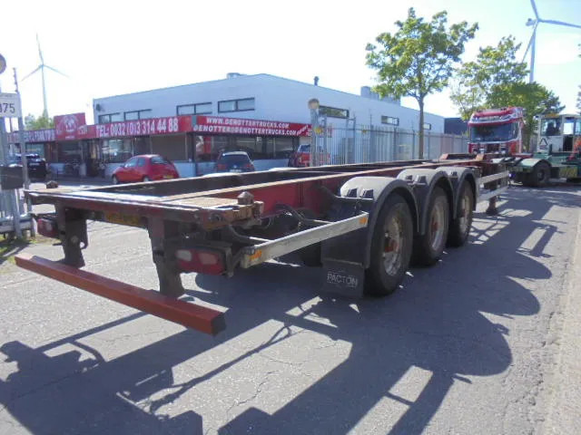 Pacton TXC 339 NL TRAILER - Semi-reboque transportador de contêineres/ Caixa móvel: foto 5 Pacton TXC 339 NL TRAILER - Semi-reboque transportador de contêineres/ Caixa móvel: foto 5