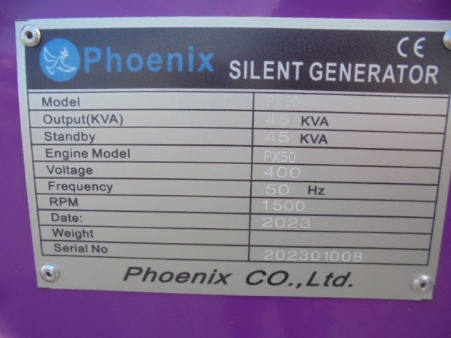 Phoenix PX 50 - Gerador elétrico: foto 4 Phoenix PX 50 - Gerador elétrico: foto 4