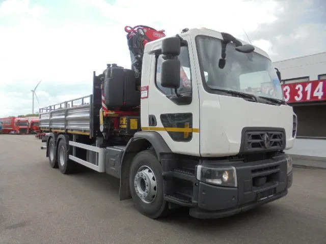 Renault 320 6X4 + FASSI F245 DEMO UNUSED - Camião de caixa aberta/ Plataforma, Camião grua: foto 2 Renault 320 6X4 + FASSI F245 DEMO UNUSED - Camião de caixa aberta/ Plataforma, Camião grua: foto 2