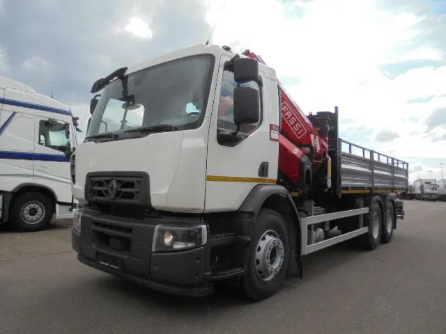 Renault 320 6X4 + FASSI F245 DEMO UNUSED NL TRUCK - Camião de caixa aberta/ Plataforma, Camião grua: foto 1 Renault 320 6X4 + FASSI F245 DEMO UNUSED NL TRUCK - Camião de caixa aberta/ Plataforma, Camião grua: foto 1