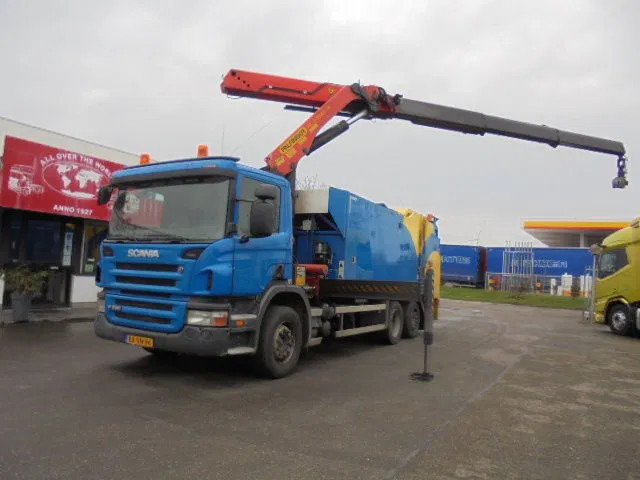 Scania P280 B 6X2 - Caminhão de lixo: foto 1 Scania P280 B 6X2 - Caminhão de lixo: foto 1