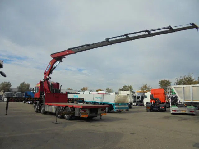 Scania R480 8X2 - Camião de caixa aberta/ Plataforma, Camião grua: foto 3 Scania R480 8X2 - Camião de caixa aberta/ Plataforma, Camião grua: foto 3