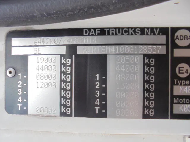 Tractor DAF CF 400 NL TRUCK: foto 14