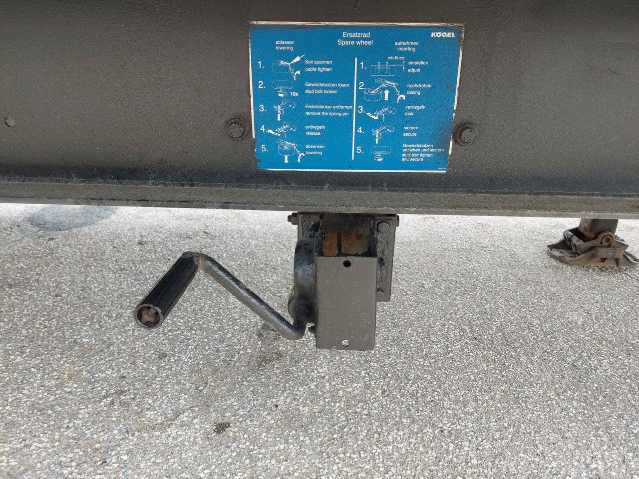 Semi-reboque plataforma/ Caixa aberta Kögel S24 Mega: foto 20