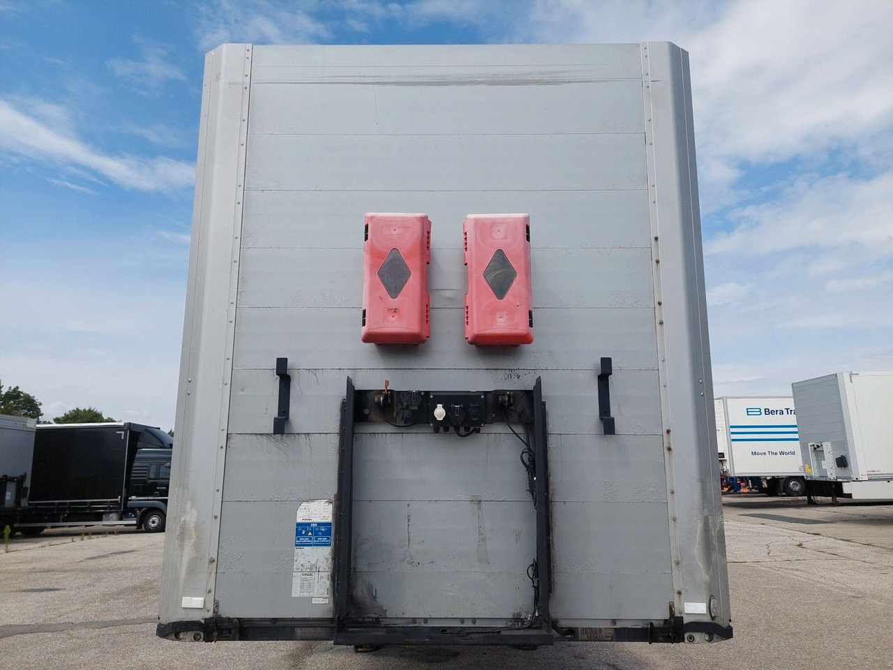 Semi-reboque plataforma/ Caixa aberta Kögel S24 Mega: foto 7