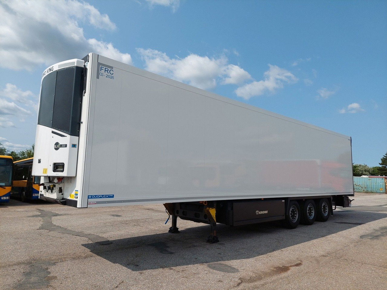 Krone SD Thermo King SLXi 300 7616 Motorstunden - Semi-reboque frigorífico: foto 1 Krone SD Thermo King SLXi 300 7616 Motorstunden - Semi-reboque frigorífico: foto 1