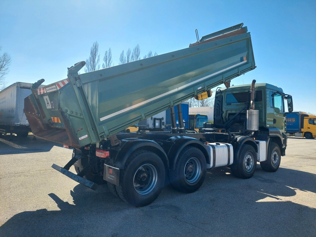 MAN TGS 35.460 BB Meiller Bordmatik 8x4 - Camião basculante: foto 4 MAN TGS 35.460 BB Meiller Bordmatik 8x4 - Camião basculante: foto 4