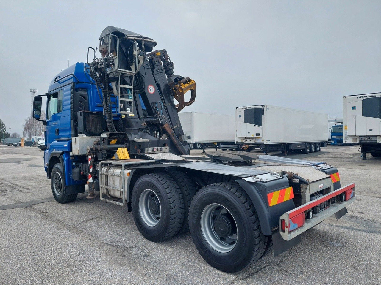 MAN TG3 33.510 6X6 BL KRAN LANGHOLZ Kesla 2117ZT94 - Tractor: foto 3 MAN TG3 33.510 6X6 BL KRAN LANGHOLZ Kesla 2117ZT94 - Tractor: foto 3