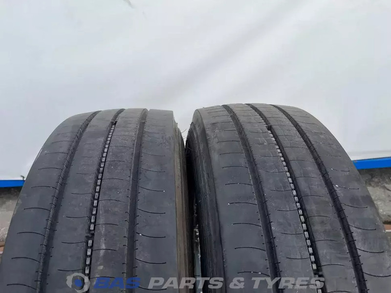 Bridgestone Bridgestone 205/75R17.5 Duravis R-Steer002 124/122 M M+S 3PMSF gebruikte set - Pneu por Camião: foto 2 Bridgestone Bridgestone 205/75R17.5 Duravis R-Steer002 124/122 M M+S 3PMSF gebruikte set - Pneu por Camião: foto 2
