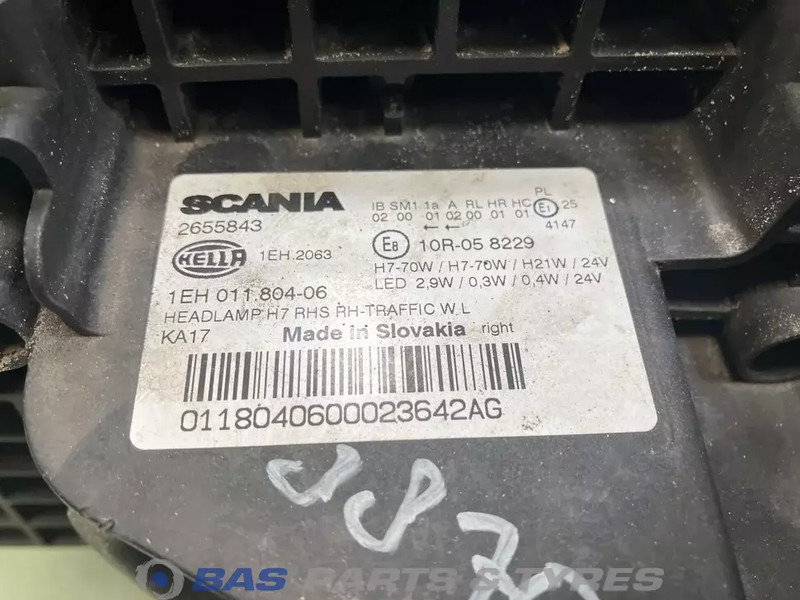 Scania  - Farol dianteira por Camião: foto 3 Scania  - Farol dianteira por Camião: foto 3
