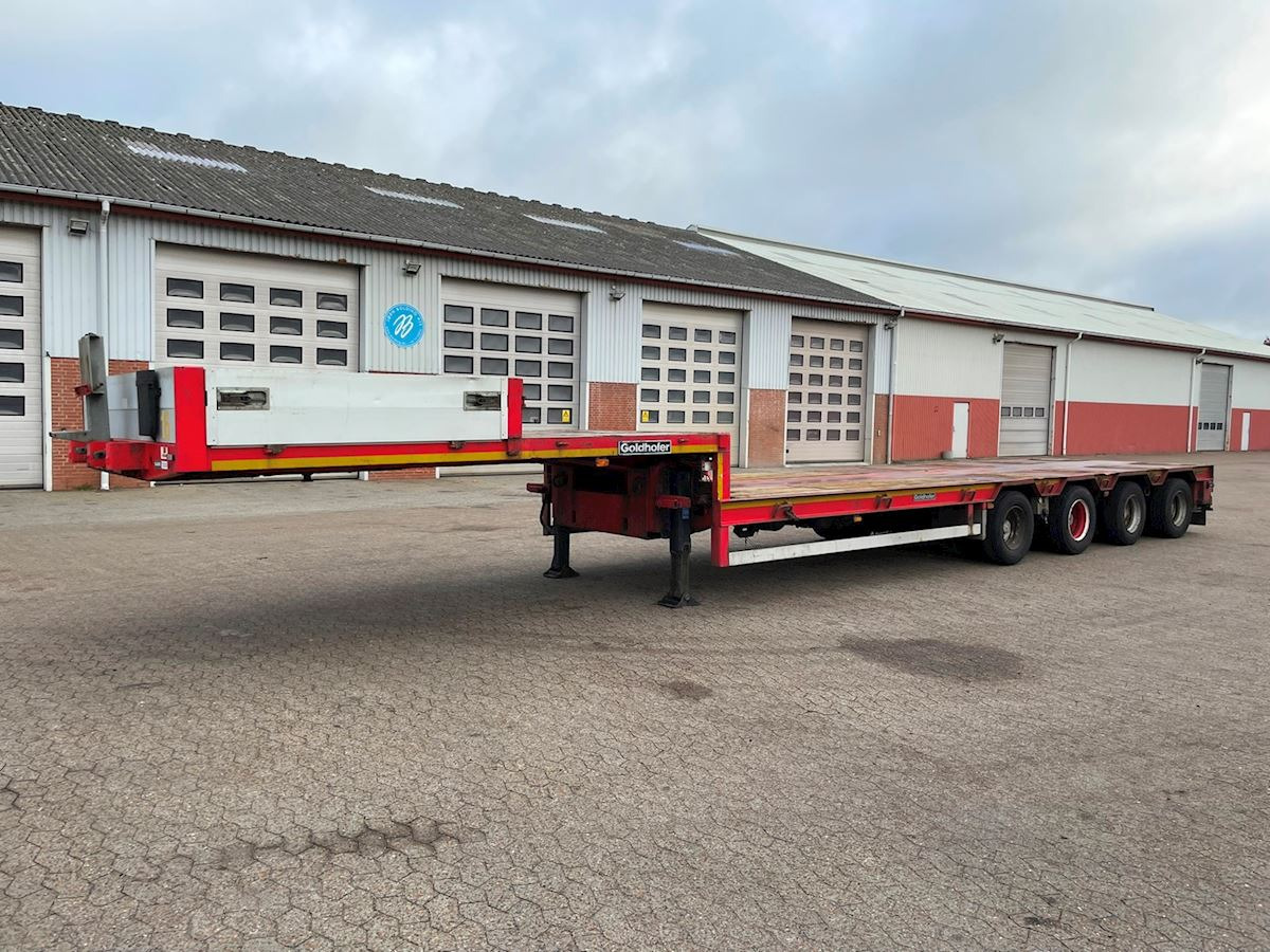 Goldhofer STN-L 4 - Semi-reboque plataforma/ Caixa aberta: foto 1 Goldhofer STN-L 4 - Semi-reboque plataforma/ Caixa aberta: foto 1