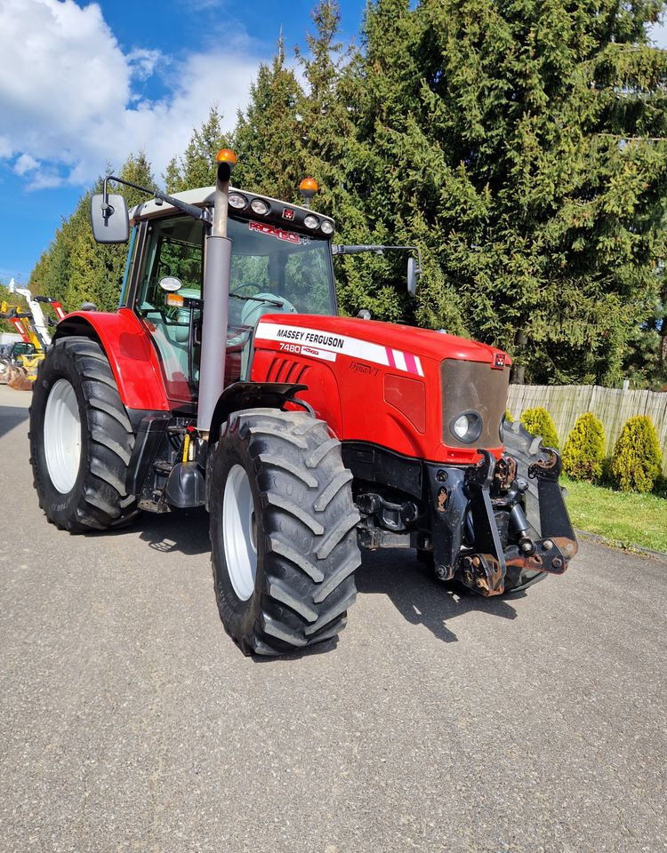 Ciągnik Massey Ferguson MF 7480 TV 2008 Massey Ferguson 7480 Dyna-TV - Trator: foto 2 Ciągnik Massey Ferguson MF 7480 TV 2008 Massey Ferguson 7480 Dyna-TV - Trator: foto 2