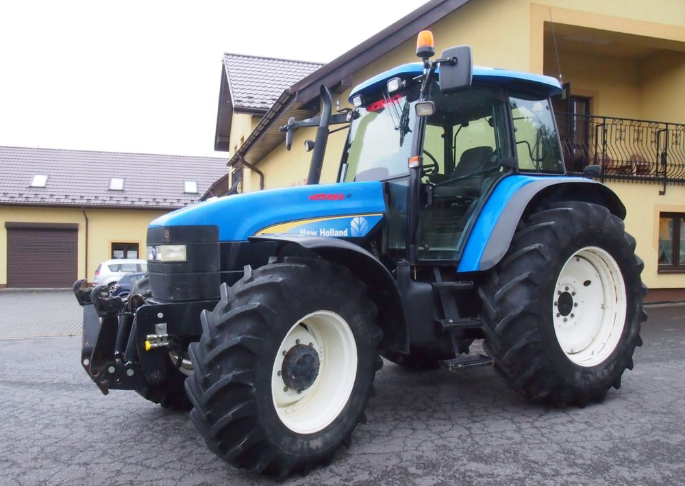 Ciągnik New Holland TM 140 2004 Przedni TUZ - Trator: foto 3 Ciągnik New Holland TM 140 2004 Przedni TUZ - Trator: foto 3