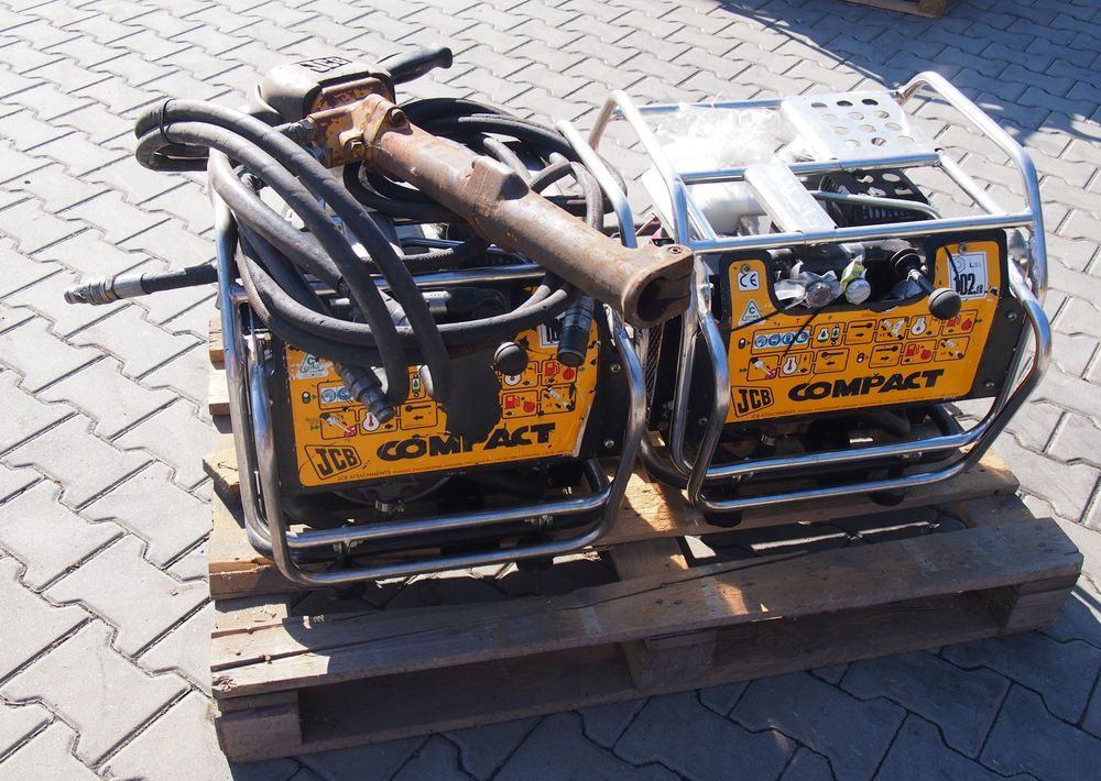 Młot hydraulczny wyburzeniowy JCB COMPACT 2010 Agregat hydrauliczny do młota wyburzeniowego JCB - Equipamento de construção: foto 1 Młot hydraulczny wyburzeniowy JCB COMPACT 2010 Agregat hydrauliczny do młota wyburzeniowego JCB - Equipamento de construção: foto 1