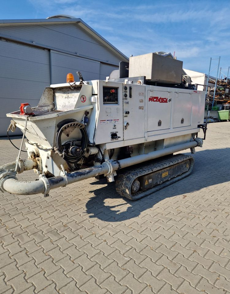 Pompa do betonu Schwing SP1250 73m3 65bar 2008 Pompa do betonu SCHWING na gąsienicach - Bomba de betão estacionária: foto 1 Pompa do betonu Schwing SP1250 73m3 65bar 2008 Pompa do betonu SCHWING na gąsienicach - Bomba de betão estacionária: foto 1