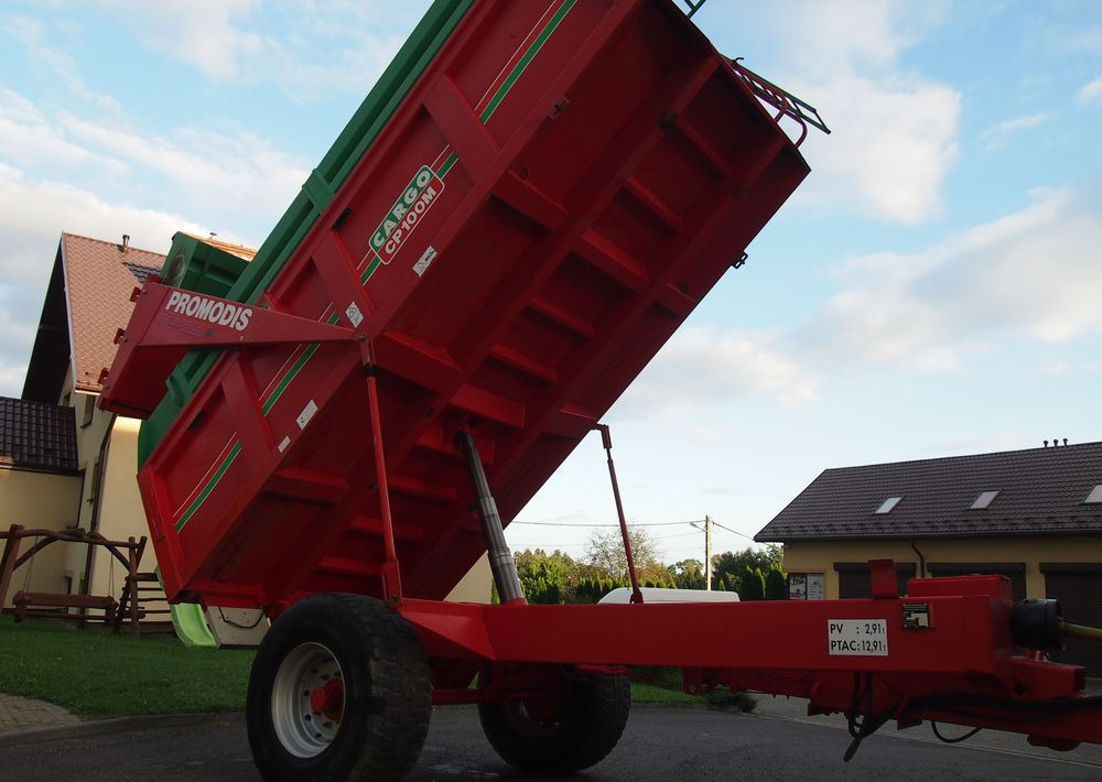 Przyczepa Cargo CP100M 2000 Przyczepa rolnicze wywrotka CARGO - Reboque basculante agrícola: foto 4 Przyczepa Cargo CP100M 2000 Przyczepa rolnicze wywrotka CARGO - Reboque basculante agrícola: foto 4