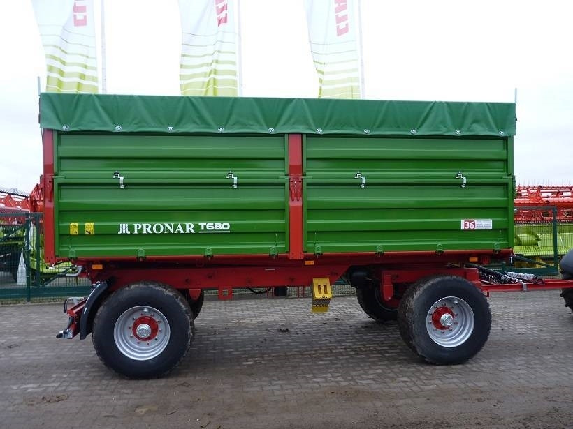 Reboque basculante agrícola novo Pronar T 680: foto 7