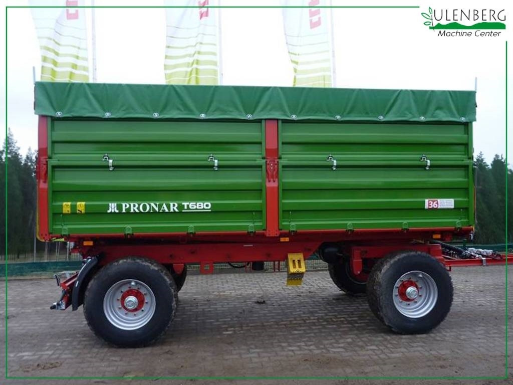 Reboque basculante agrícola novo Pronar T 680: foto 8