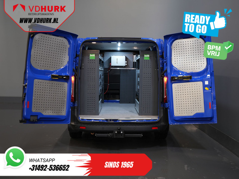 Ford Transit Custom 2.0 TDCI 130 pk Aut. BPM VRIJ! Ready2Go! BOTT Inrichting L+R/ Riem V.V/ Omvormer/ Gev.Stoel/ Stoelverw./ Cruise/ PDC/ Trekhaak/ - Furgão compacto: foto 5 Ford Transit Custom 2.0 TDCI 130 pk Aut. BPM VRIJ! Ready2Go! BOTT Inrichting L+R/ Riem V.V/ Omvormer/ Gev.Stoel/ Stoelverw./ Cruise/ PDC/ Trekhaak/ - Furgão compacto: foto 5