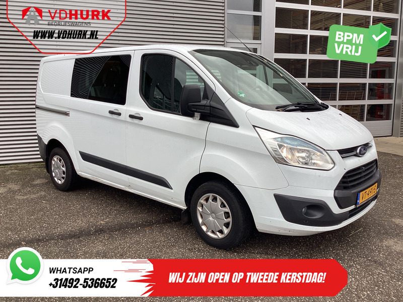 Ford Transit Custom 2.2 TDCI Trend DC Dubbel Cabine EXPORT 6 Pers./ Navi/ Camera/ Cruise/ Airco / PDC V+A/ Trekhaak - Furgão compacto, Carrinha cabine dupla: foto 1 Ford Transit Custom 2.2 TDCI Trend DC Dubbel Cabine EXPORT 6 Pers./ Navi/ Camera/ Cruise/ Airco / PDC V+A/ Trekhaak - Furgão compacto, Carrinha cabine dupla: foto 1