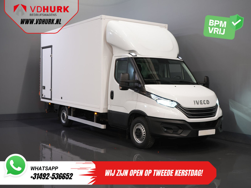 Iveco Daily 35S18HV 3.0 Aut. ZF BPM VRIJ! Bakwagen Laadklep/ Zijdeur/ LED/ Spoiler/ 3.5T trekverm./ Gev.Stoel/ Adapt.Cruise/ Navi/ Carplay/ - Carrinha de contentor: foto 1 Iveco Daily 35S18HV 3.0 Aut. ZF BPM VRIJ! Bakwagen Laadklep/ Zijdeur/ LED/ Spoiler/ 3.5T trekverm./ Gev.Stoel/ Adapt.Cruise/ Navi/ Carplay/ - Carrinha de contentor: foto 1