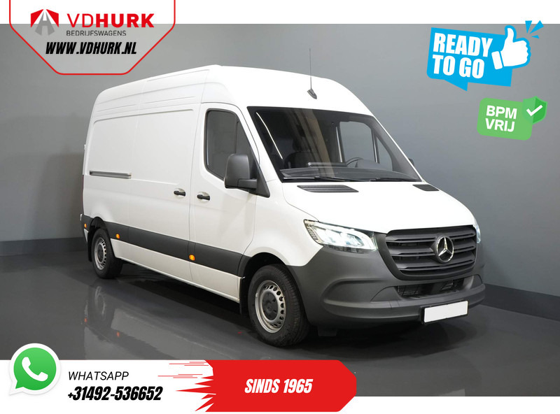 Mercedes-Benz Sprinter 211 Aut. L2H2 BPM VRIJ/ LED/ Standkachel/ Stoelverw./ Climate/ Carplay/ Camera/ Cruise/ Trekhaak - Furgão compacto: foto 1 Mercedes-Benz Sprinter 211 Aut. L2H2 BPM VRIJ/ LED/ Standkachel/ Stoelverw./ Climate/ Carplay/ Camera/ Cruise/ Trekhaak - Furgão compacto: foto 1