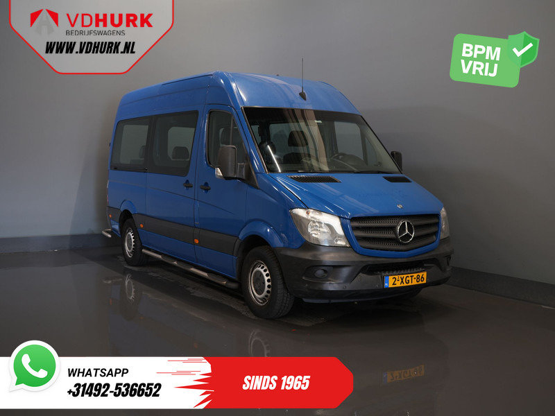 Mercedes-Benz Sprinter 213 2.2 CDI Aut. L2H2 9 Persoons EXPORT Incl. BTW&BPM €13.915,- Airco/ PDC/ Sidebars/ Rearbar - Minibus, Furgão de passageiros: foto 1 Mercedes-Benz Sprinter 213 2.2 CDI Aut. L2H2 9 Persoons EXPORT Incl. BTW&BPM €13.915,- Airco/ PDC/ Sidebars/ Rearbar - Minibus, Furgão de passageiros: foto 1