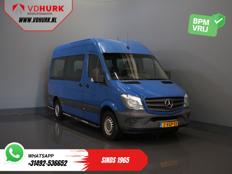 Mercedes-Benz Sprinter 213 2.2 CDI Aut. L2H2 9 Persoons EXPORT Incl. BTW&BPM €13.915,- Airco/ PDC V+A/ Side & Rearbar - Minibus, Furgão de passageiros: foto 1 Mercedes-Benz Sprinter 213 2.2 CDI Aut. L2H2 9 Persoons EXPORT Incl. BTW&BPM €13.915,- Airco/ PDC V+A/ Side & Rearbar - Minibus, Furgão de passageiros: foto 1