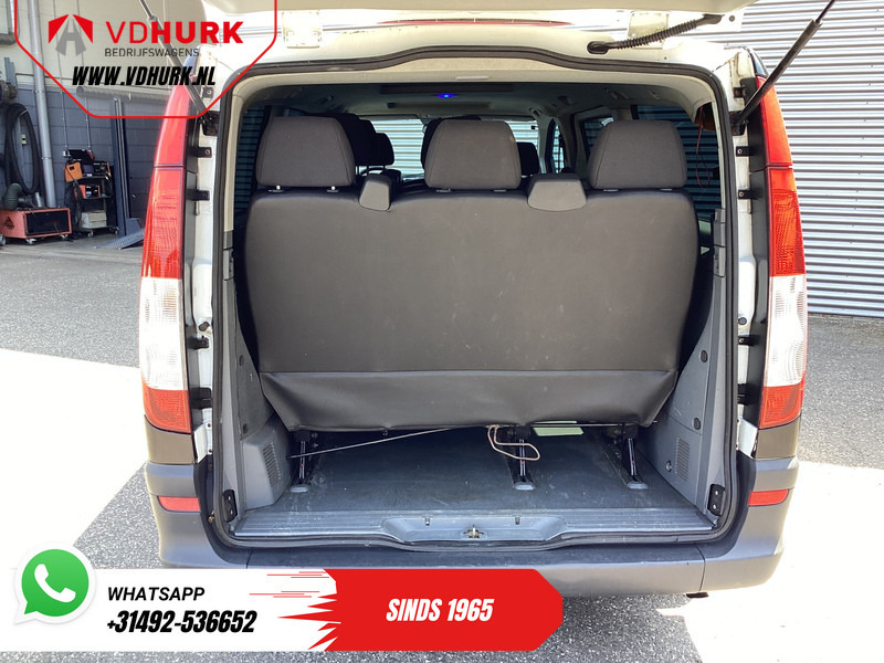 Mercedes-Benz Vito 109 CDI EXPORT ONLY (€8.349 Incl. BTW/BPM Vrij!) 9 Persoons/ Kombi/ Combi/ 9P/ Sidebars/ Camera/ Trekhaak/ Airco - Minibus, Furgão de passageiros: foto 5 Mercedes-Benz Vito 109 CDI EXPORT ONLY (€8.349 Incl. BTW/BPM Vrij!) 9 Persoons/ Kombi/ Combi/ 9P/ Sidebars/ Camera/ Trekhaak/ Airco - Minibus, Furgão de passageiros: foto 5