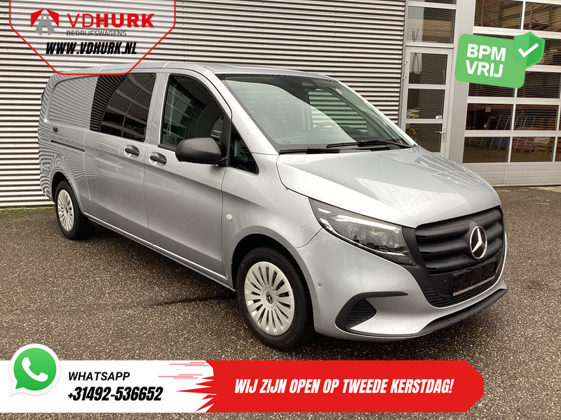 Mercedes-Benz Vito 116 CDI Aut. L3 DC Dubbel Cabine BPM VRIJ! 6 Pers./ 2xSchuifdeur/ LED/ Stoelverw./ 270Gr. Deuren/ Carplay/ Camera/ Cruise/ Trekh - Furgão, Carrinha cabine dupla: foto 1 Mercedes-Benz Vito 116 CDI Aut. L3 DC Dubbel Cabine BPM VRIJ! 6 Pers./ 2xSchuifdeur/ LED/ Stoelverw./ 270Gr. Deuren/ Carplay/ Camera/ Cruise/ Trekh - Furgão, Carrinha cabine dupla: foto 1