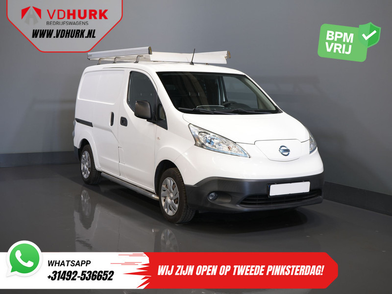 Nissan E-NV200 Optima 24kWh 105 km WLTP Snellader/ Imperiaal/ Sidebars/ PDC/ Cruise/ Airco - Furgão compacto, Carrinha elétrica: foto 1 Nissan E-NV200 Optima 24kWh 105 km WLTP Snellader/ Imperiaal/ Sidebars/ PDC/ Cruise/ Airco - Furgão compacto, Carrinha elétrica: foto 1