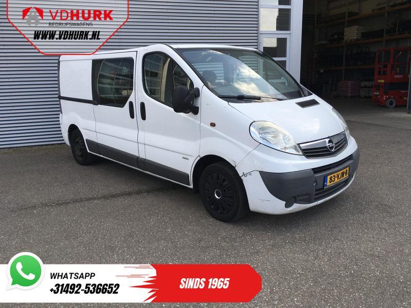 Opel Vivaro 2.0 CDTI 115pk L2 DC Dubbel Cabine EXPORT ONLY APK 01-2026/ 6 Pers./ Airco/ Trekhaak - Furgão compacto, Carrinha cabine dupla: foto 1 Opel Vivaro 2.0 CDTI 115pk L2 DC Dubbel Cabine EXPORT ONLY APK 01-2026/ 6 Pers./ Airco/ Trekhaak - Furgão compacto, Carrinha cabine dupla: foto 1