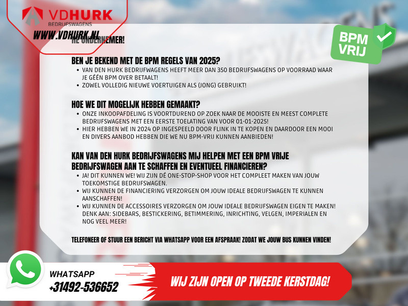 Leasing de Renault Trafic 2.0 dCi 145 pk Aut. L2 DC Dubbel Cabine BPM VRIJ! 2xSchuifdeur/ LED/ Stoelverw./ Climate/ Cruise/ Imperiaal/ Sidebars/ Trekhaak/ Renault Trafic 2.0 dCi 145 pk Aut. L2 DC Dubbel Cabine BPM VRIJ! 2xSchuifdeur/ LED/ Stoelverw./ Climate/ Cruise/ Imperiaal/ Sidebars/ Trekhaak/: foto 8 Leasing de Renault Trafic 2.0 dCi 145 pk Aut. L2 DC Dubbel Cabine BPM VRIJ! 2xSchuifdeur/ LED/ Stoelverw./ Climate/ Cruise/ Imperiaal/ Sidebars/ Trekhaak/ Renault Trafic 2.0 dCi 145 pk Aut. L2 DC Dubbel Cabine BPM VRIJ! 2xSchuifdeur/ LED/ Stoelverw./ Climate/ Cruise/ Imperiaal/ Sidebars/ Trekhaak/: foto 8