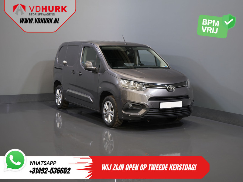 Toyota PROACE CITY 1.2 Turbo 130 pk Aut. BENZINE 3Pers./ Stoelverw./ Climate/ Keyless/ Carplay/ Cruise/ PDC/ Trekhaak - Furgão: foto 1 Toyota PROACE CITY 1.2 Turbo 130 pk Aut. BENZINE 3Pers./ Stoelverw./ Climate/ Keyless/ Carplay/ Cruise/ PDC/ Trekhaak - Furgão: foto 1